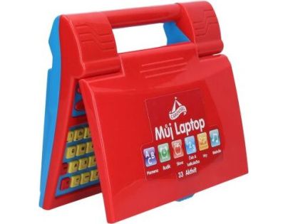 Wiky Laptop dětský 24 x 19,5 cm mluvící česky - Poškozený obal