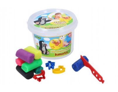 Wiky Modelína Krtek s vykrajovátky 15 barev