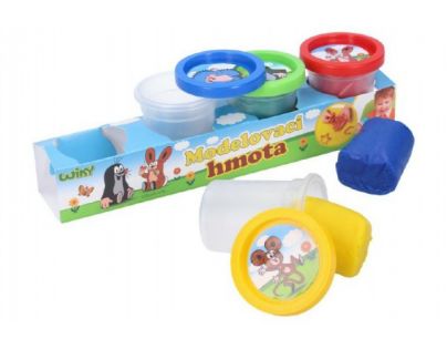 Wiky Modelína Krtek sada 4 ks po 50g Wiky Modelína Krtek sada 4 ks po 50g