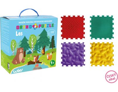 Wiky Ortopedické puzzle Les Ortho Puzzle