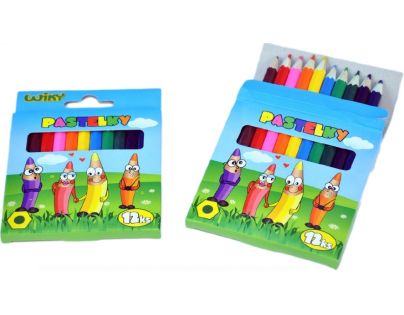 Wiky Pastelky krátké 12 ks