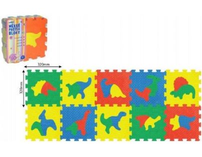 Wiky Pěnové puzzle Dinosauři 10 dílků