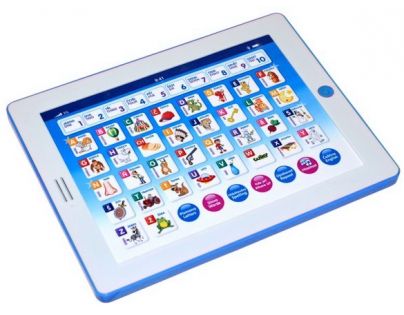 Wiky Tablet Maxi česko-anglický 26cm - Modrá