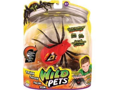Wild Pets Pavouk - Eyegore červený