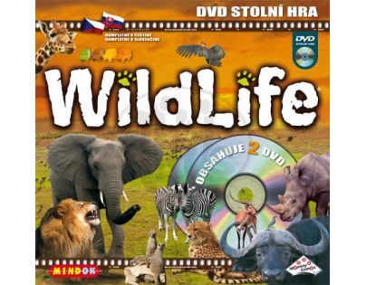 Mindok 300389 - Wildlife DVD stolní hra