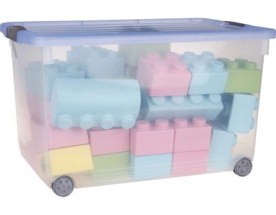 Wisei Stavebnice Big Block Soft Pastel
