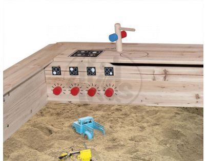 Woody 10311 - Pískoviště dřevěné s kuchyňkou