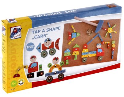 Woody Deska s přibíjecími tvary Auta - Poškozený obal