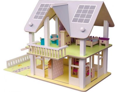 Woody Domeček s balkonem Nancy - Poškozený obal