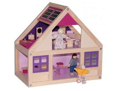 Woody Domeček pro panenky s příslušenstvím Trendy