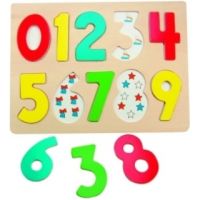 Woody Puzzle dřevěné Číslice 10 dílků
