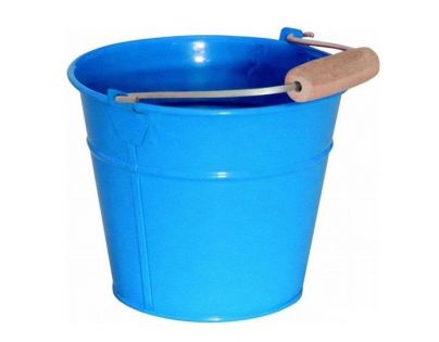 Woody Kovový kbelík modrý