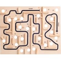 Woody Labyrint s naklápěcími rovinami s výměnnými deskami 5