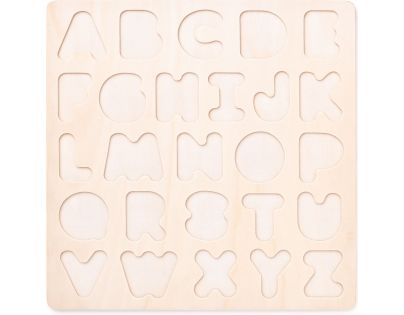 Woody Puzzle ABC masivní písmena na desce 26 dílků