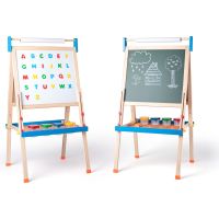 Woody Tabule ABC s písmeny s rolí papíru a kelímky - Poškozený obal 2