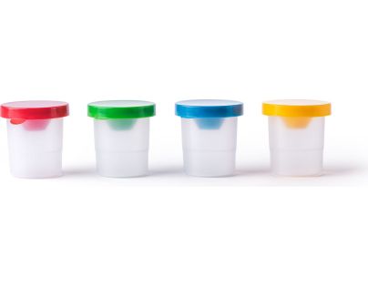 Woody Tabule ABC s písmeny s rolí papíru a kelímky - Poškozený obal