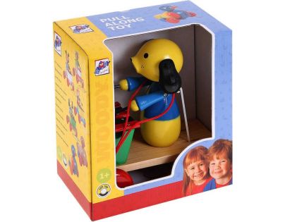 Woody Tahací pes s xylofonem