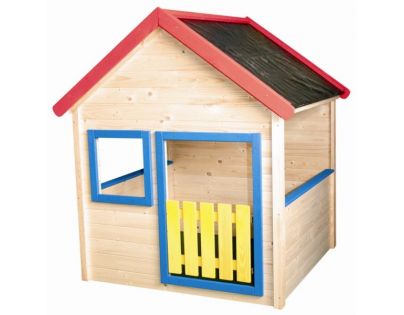 Woody Zahradní domeček s barevným lemovaním - Poškozený obal