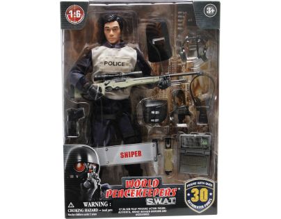 World Peacekeepers S.W.A.T. figurka 30,5 cm Pointman - Sniper