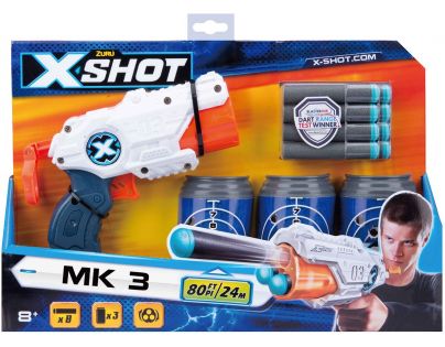 EP Line X-Shot Excel MK 3 plechovky a 8 nábojů