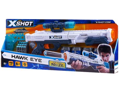 EP Line X-Shot Hawk Eye 5 plechovek a 12 nábojů