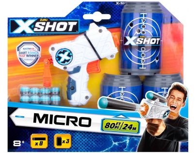 EP Line X-Shot Micro 3 plechovky 8 nábojů