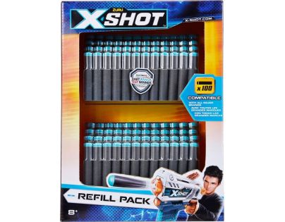 X-Shot náhradní náboje tmavé 100 ks