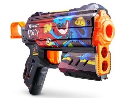 X-SHOT Skins Flux Poppy Playtime Poppy red