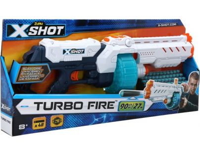 EP Line X-Shot Turbo Fire se 48 náboji Bílo-modrá