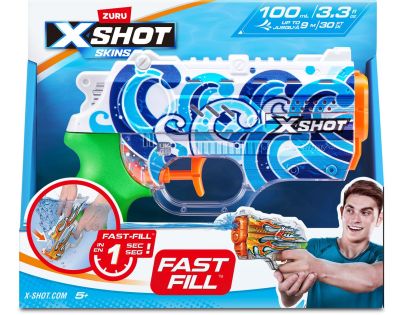 X-SHOT Vodní pistole Nano Fast fill Skins