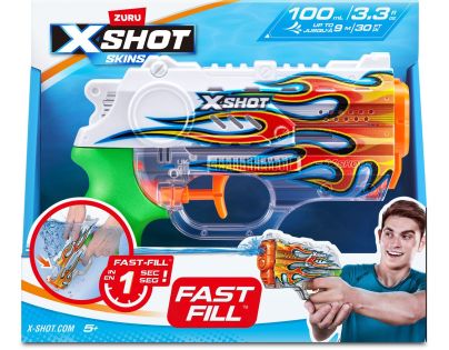 X-SHOT Vodní pistole Nano Fast fill Skins