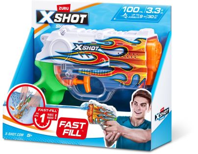 X-SHOT Vodní pistole Nano Fast fill Skins