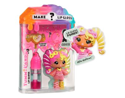 Yummiland Malá panenka se změnou barvy a leskem na rty