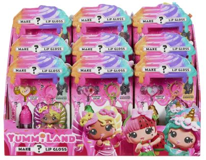 Yummiland Malá panenka se změnou barvy a leskem na rty