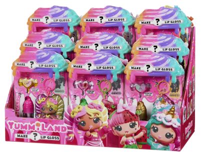 Yummiland Malá panenka se změnou barvy a leskem na rty