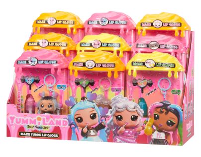 Yummiland Rošťácká panenka s leskem na rty, 6 druhů