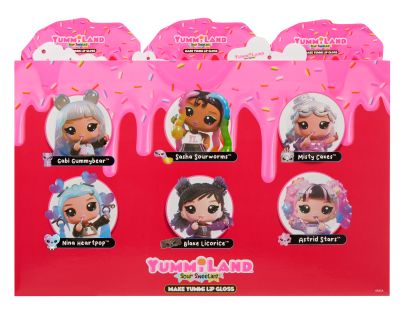 Yummiland Rošťácká panenka s leskem na rty, 6 druhů