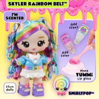 Yummiland Velká panenka s leskem na rty - Rainbow (Skyler Rainbow Belt) 2