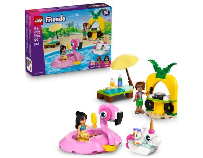 LEGO® Friends 42658 Zábava u bazénu s jednorožcem a plameňákem