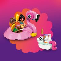 LEGO® Friends 42658 Zábava u bazénu s jednorožcem a plameňákem 6