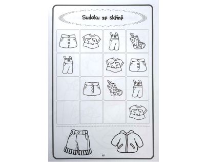 Zábavná cvičebnice - PŘEDŠKOLÁCI, TRÉNOVÁNÍ PAMĚTI