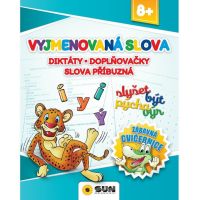 Zábavná cvičebnice - VYJMENOVANÁ SLOVA - Diktáty, doplňovačky