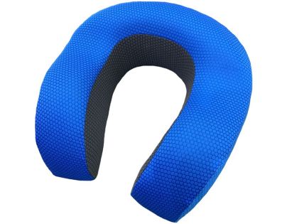 Záhlavník s paměťovou pěnou - modrý