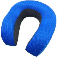 Záhlavník s paměťovou pěnou - modrý