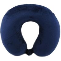 Záhlavník z mikrovlákna s paměťovou pěnou - modrý