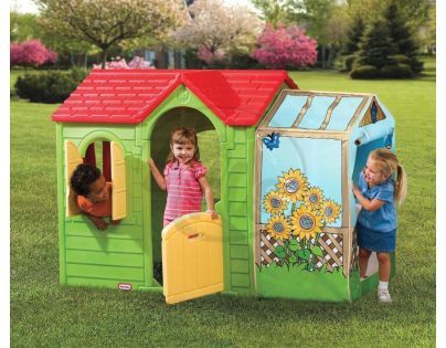 Little Tikes 490A - Zahradní domeček s rozšířením - Evergreen
