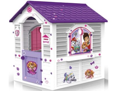 Alltoys Zahradní domeček Tlapková patrola růžovobílý