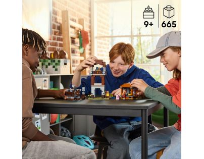 LEGO® Minecraft® 21278 Základna plenitelů a Ničitel