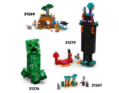 LEGO® Minecraft® 21278 Základna plenitelů a Ničitel