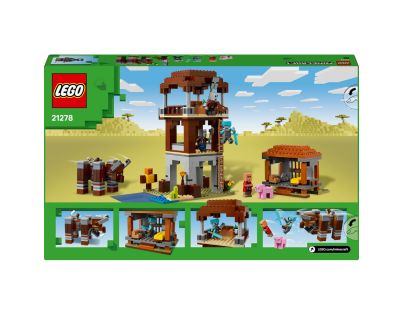 LEGO® Minecraft® 21278 Základna plenitelů a Ničitel